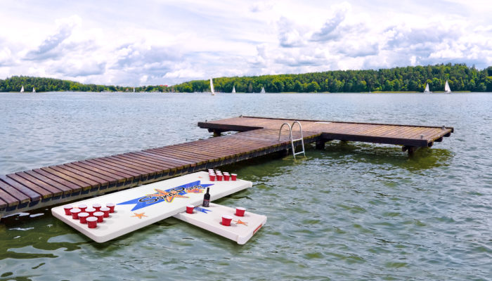 Sand bar on Dock